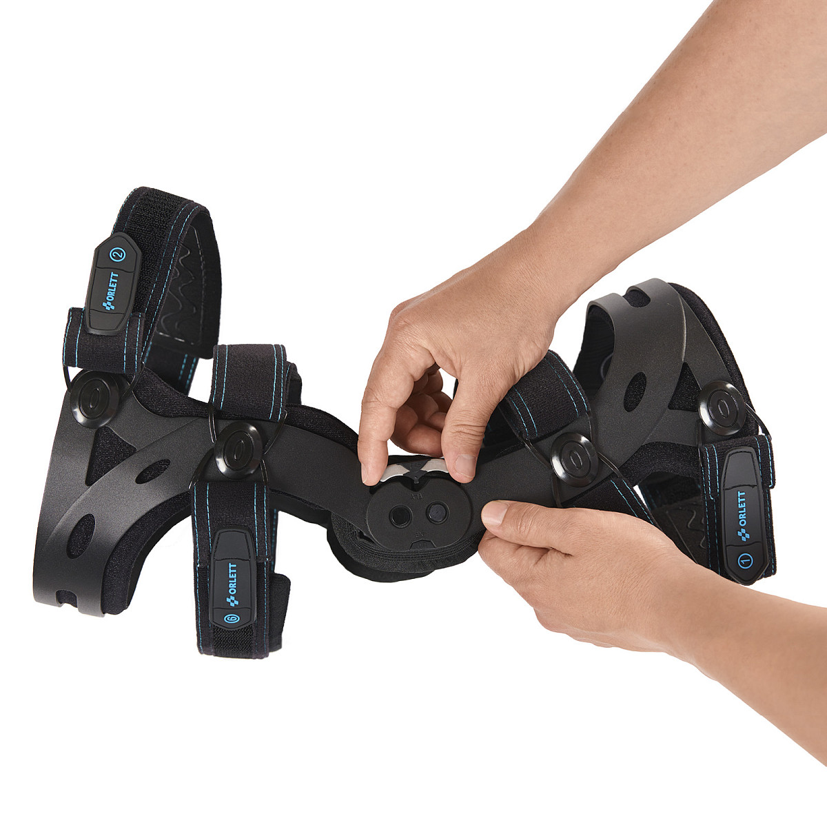 Ортез на коленный сустав SO-303 Левый Orlett, сильная фиксация купить в OrtoMir24